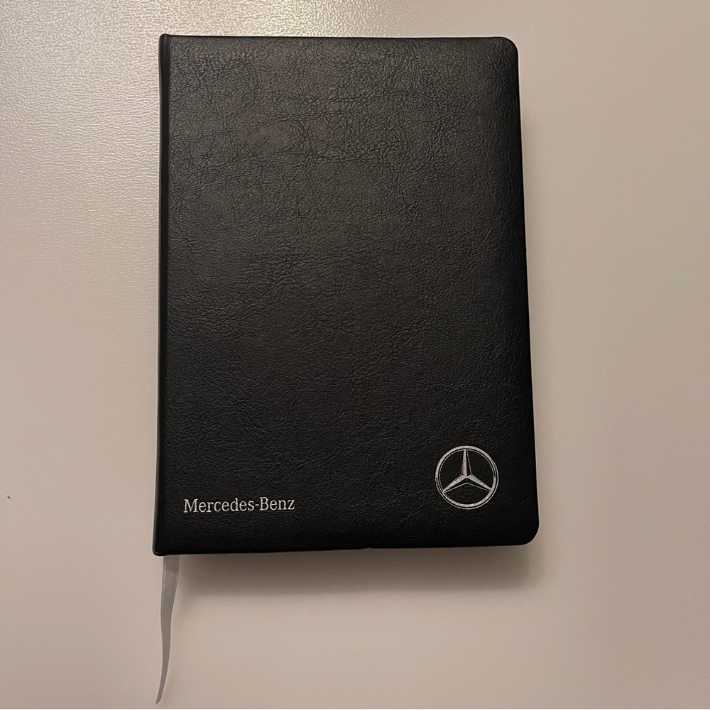 🆕 Mercedes-Benz notebook calendar black